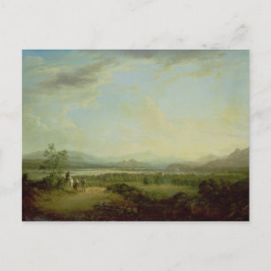 A View of the Town of Stirling on the River Forth Postcard