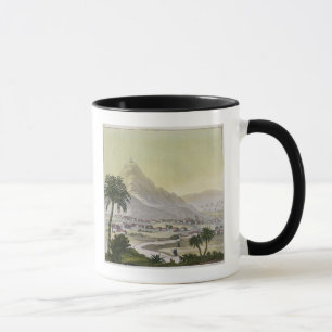 A view of the township of Lima, Peru, from 'Le Cos Mug