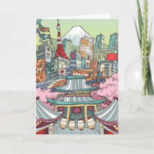 A View of Tokyo Card