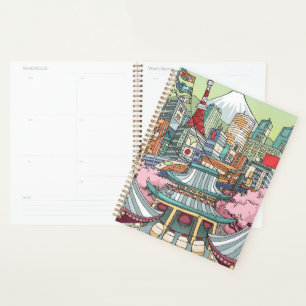 A View of Tokyo Planner