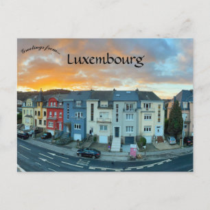 A View of Walferdange Luxembourg Postcard