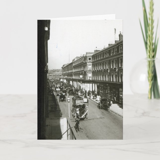 A View of Westbourne Grove, London Card (Front)