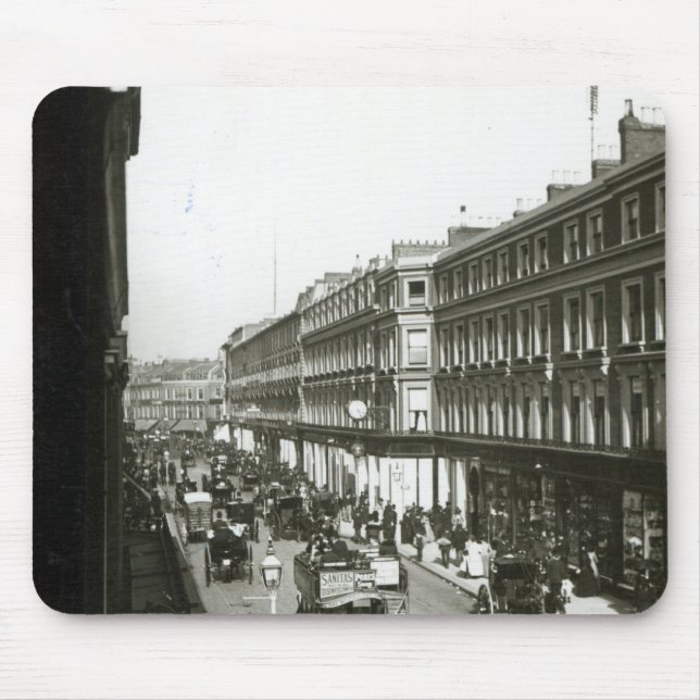 A View of Westbourne Grove, London Mouse Mat (Front)