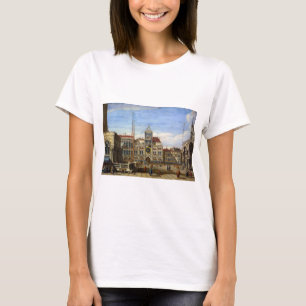 A View of Ye Great Clock In St. Mark's Place at Ve T-Shirt