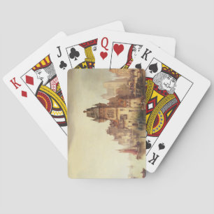 A View on the River, Dordrecht, 1879 (oil on canva Playing Cards