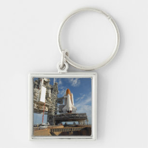 A view Space Shuttle Atlantis on Launch Pad 39A Key Ring