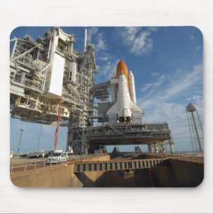 A view Space Shuttle Atlantis on Launch Pad 39A Mouse Mat