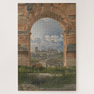 A View through Three Arches of the Colosseum Jigsaw Puzzle