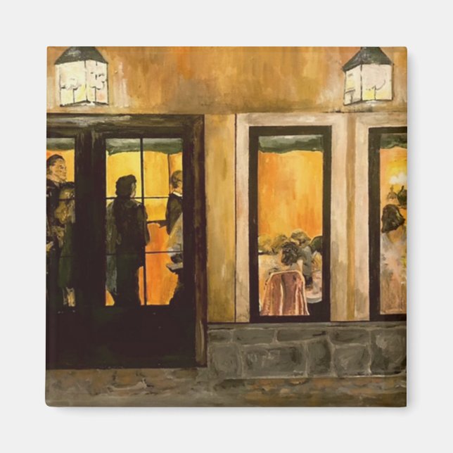 "A Villa Grande, Gervasi's Ohio" painting  Magnet (Front)