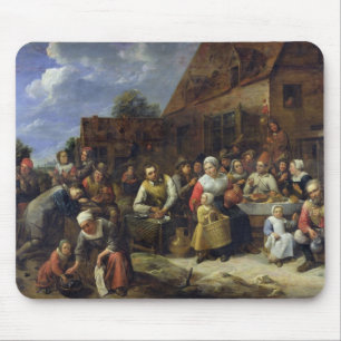A Village Banquet Mouse Mat