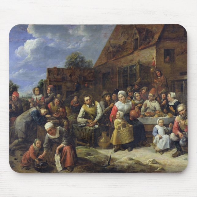 A Village Banquet Mouse Mat (Front)