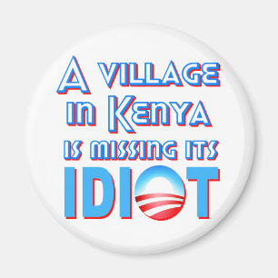 A Village in Kenya is Missing its Idiot Obama Magnet