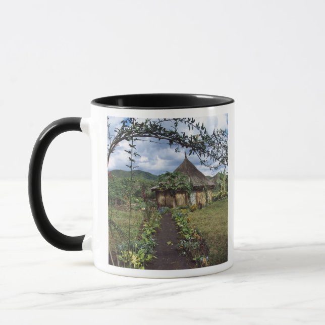 A village in the Highlands, Goroka, Papua New Mug (Left)