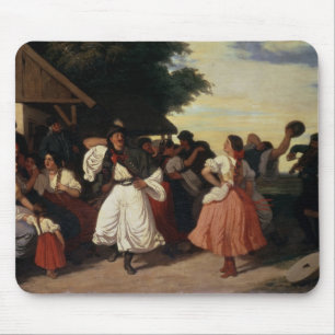 A Village Wedding Feast Mouse Mat