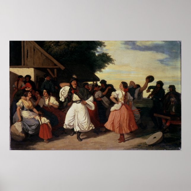 A Village Wedding Feast Poster (Front)