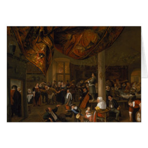 A Village Wedding Feast with Revellers