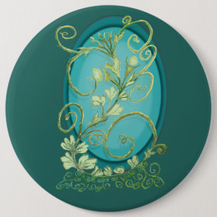 A Vine On the Loose 6 Cm Round Badge