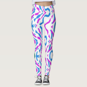 A vintage abstract "Ratti_Creative_Arts" Leggings