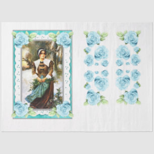 A Vintage Christmas Series Design 10 Tissue Paper