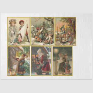 A Vintage Christmas Series Design 6 Tissue Paper