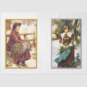 A Vintage Christmas Series Design 9 Tissue Paper