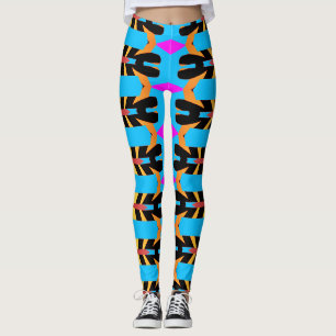 A vintage colourful pattern "Ratti_Creative_Arts" Leggings
