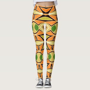 A vintage colourful "Ratti_Creative_Arts" Leggings