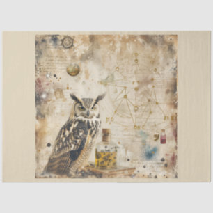 A Vintage Esoteric Stars Series Design 12 Tissue Paper