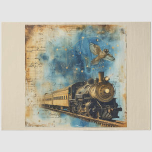 A Vintage Esoteric Stars Series Design 13 Tissue Paper