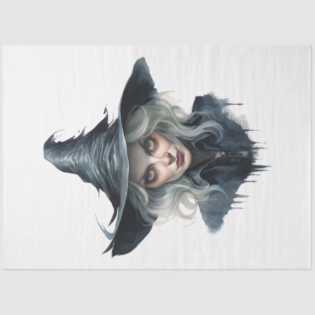 A Vintage Halloween Design Collection 9 Tissue Paper (Front)