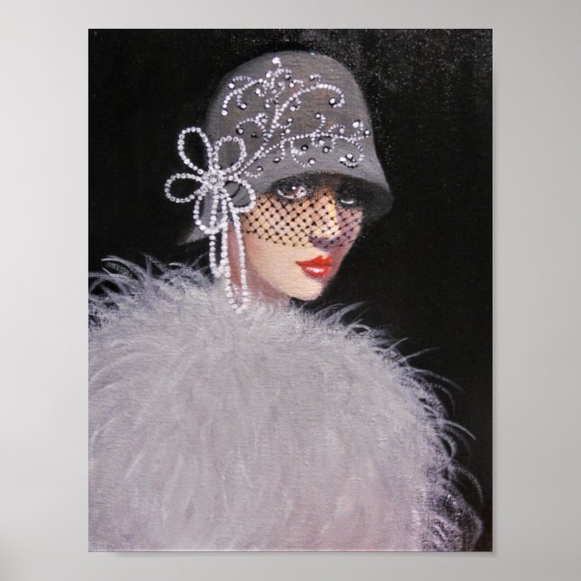 A VINTAGE LADY IN GRAY/POSTER POSTER (Front)