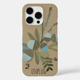 A Vintage Modern floral iPhone 16 Pro Case