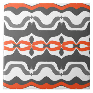 A vintage multicolor classic horizontal pattern tile