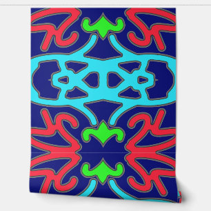 A vintage multicolor classic "Ratti_Creative_Arts" Wallpaper