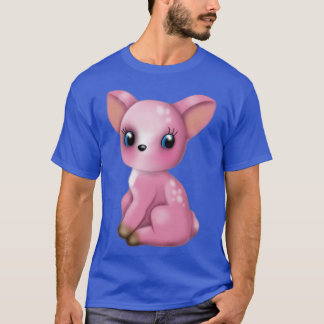 A vintage pink deer T-Shirt