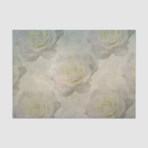 A Vintage Rose Romance Tissue Paper