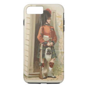 A vintage Scottish soldier iPhone 8 Plus/7 Plus Case