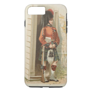 A vintage Scottish soldier iPhone 8 Plus/7 Plus Case