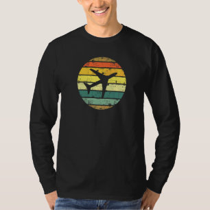 A vintage sunset 747 jet aeroplane  2 T-Shirt