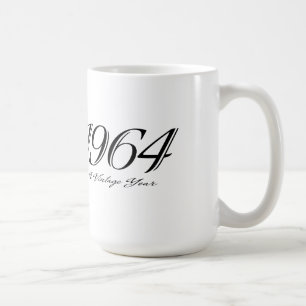 a vintage year 1964 mug