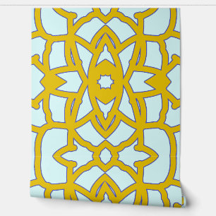 A vintage yellow "Ratti_Creative_Arts" wallpaper
