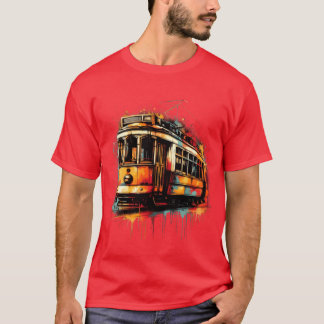 A Vintageram Painted In Watercolor funny T-Shirt