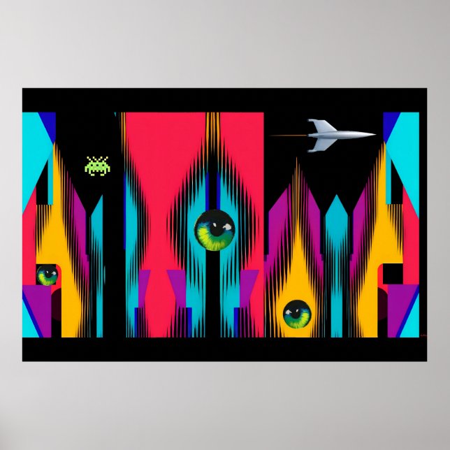 A Vision of the Church of the Final Countdown Poster (Front)