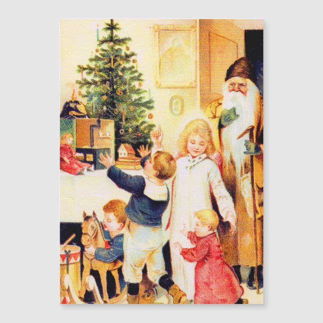 A Visit From St Nicholas Holiday Card (Front)