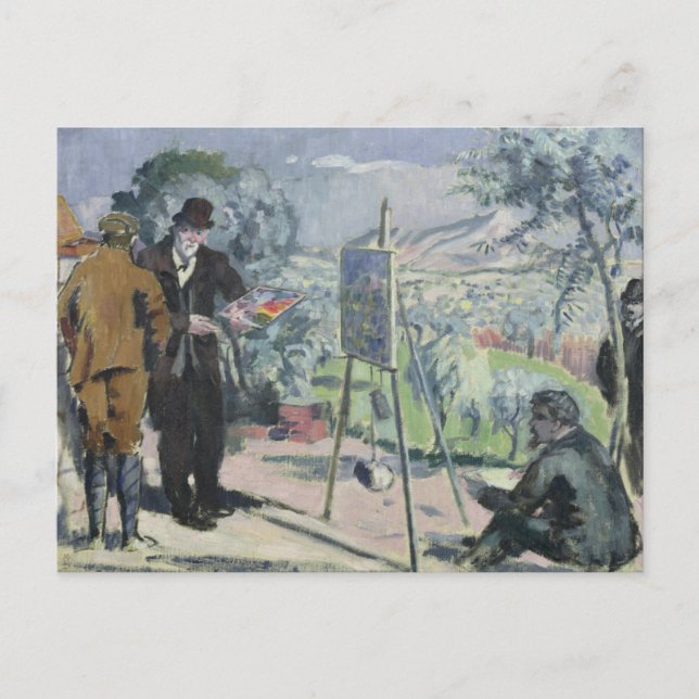 A Visit to the House of Cezanne Postcard (Front)