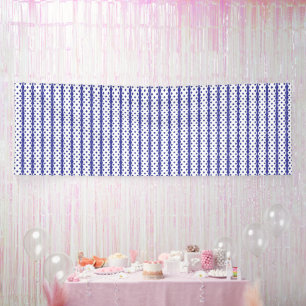 A vivid blue sky with scattered white clouds. banner