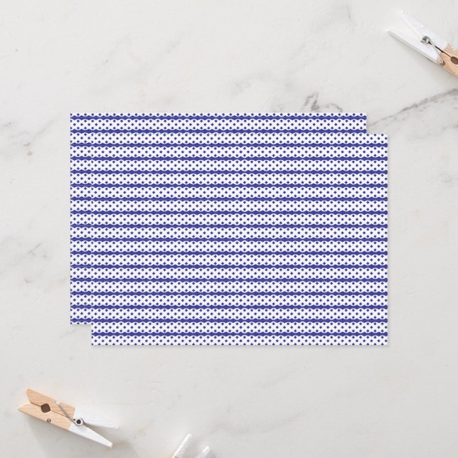 A vivid blue sky with scattered white clouds. invitation (Front/Back In Situ)