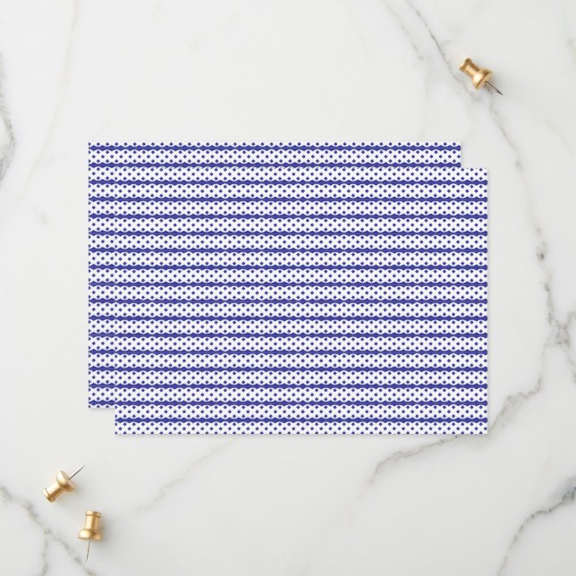 A vivid blue sky with scattered white clouds. save the date (Front/Back In Situ)