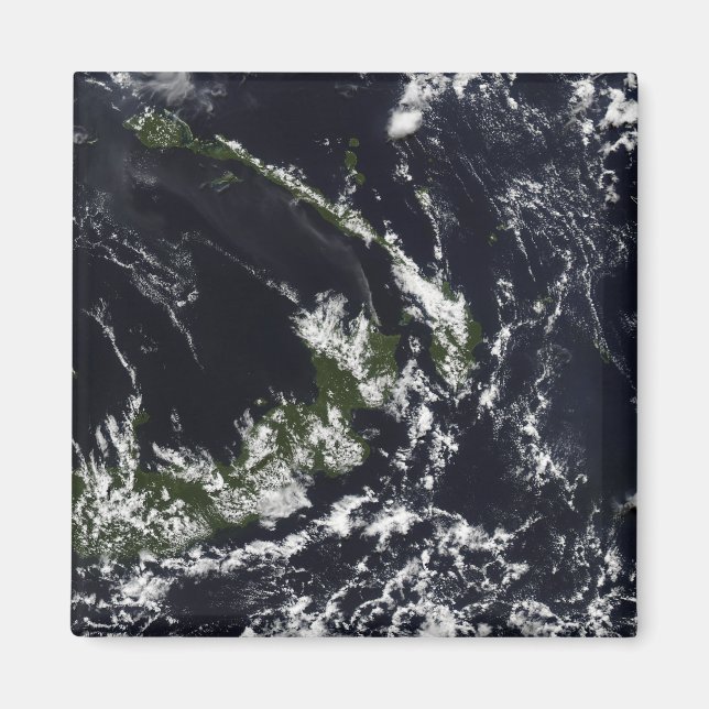 A volcanic plume from the Rabaul caldera Magnet (Front)