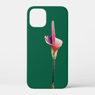 A voodoo-lily flower iPhone 12 mini case